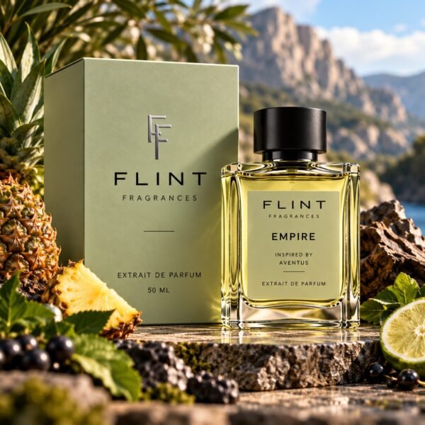 Flint Empire Extrait de Parfum 50ml with sage box
