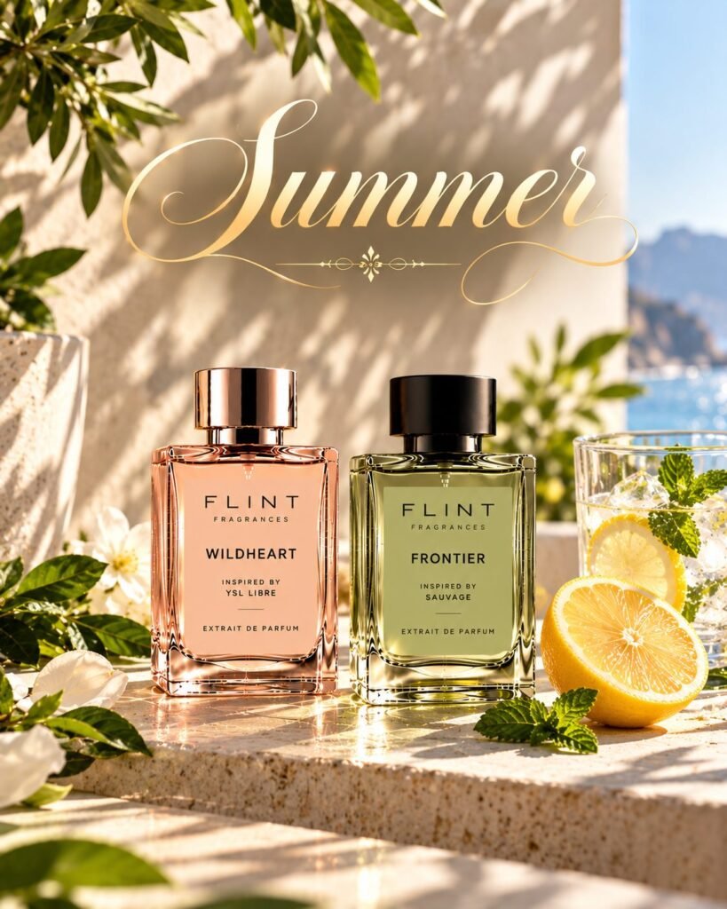 Flint Wildheart and Frontier summer perfumes
