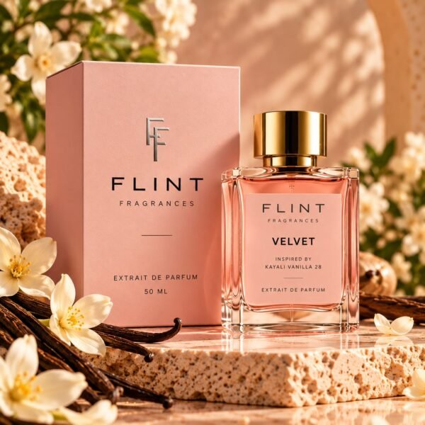 Flint Velvet Extrait de Parfum 50ml with blush box